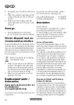 Preview for 24 page of Parkside PPMA 20-Li B2 Instructions Manual