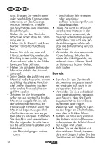 Preview for 10 page of Parkside PPTLBA 40-Li A1 Translation Of The Original Instructions