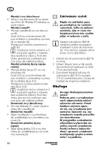 Preview for 88 page of Parkside PPTLBA 40-Li A1 Translation Of The Original Instructions