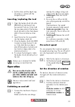 Preview for 11 page of Parkside PSBM 500 B3 Translation Of Original Operation Manual