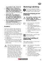 Preview for 43 page of Parkside PSBM 500 B3 Translation Of Original Operation Manual