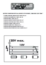 Preview for 4 page of Parkside PSBSA 20-Li A1 Translation Of The Original Instructions