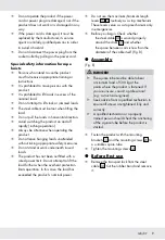 Preview for 9 page of Parkside PSZ 250 A1 Operation And Safety Notes Translation Of The Original Instructions