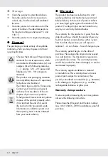 Preview for 12 page of Parkside PSZ 250 A1 Operation And Safety Notes Translation Of The Original Instructions