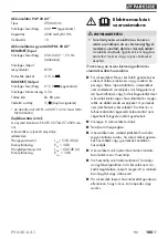 Preview for 109 page of Parkside PVA 20-Li A1 Original Instructions Manual