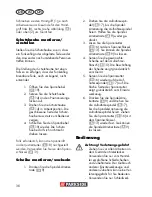 Preview for 36 page of Parkside PWS 125 C3 Original Instructions Manual