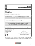 Preview for 47 page of Parkside PWS 125 C3 Original Instructions Manual