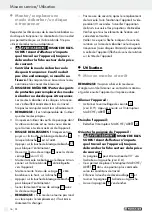 Preview for 16 page of Parkside PWS 230 A1 Operation And Safety Notes