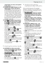 Preview for 43 page of Parkside PWS 230 A1 Operation And Safety Notes