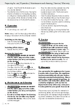 Preview for 44 page of Parkside PWS 230 A1 Operation And Safety Notes