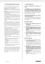 Preview for 9 page of Parkside PZKS 2000 A1 Operating And Safety Instructions, Translation Of Original Operating Manual