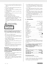 Preview for 55 page of Parkside PZKS 2000 A1 Operating And Safety Instructions, Translation Of Original Operating Manual