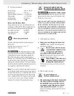 Preview for 6 page of Parkside Xq 270 Operation And Safety Notes