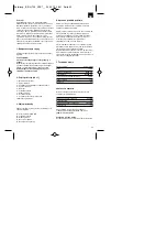 Preview for 55 page of Pattfield Ergo Tools E-BH 750 Original Operating Instructions