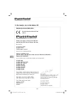 Preview for 250 page of Pattfield Ergo Tools PE-ART 18 Li Translation Of The Original Instructions