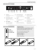 Preview for 6 page of Q Acoustics Q-TV2 Quick Start Manual