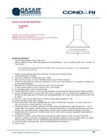 Preview for 3 page of Qasair H Series Installation Instructions Manual