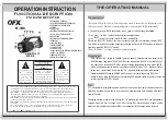 Preview for 1 page of QFX R-180 Operation Instructions