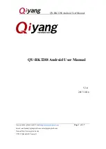 Qiyang QY-RK3288 User Manual preview