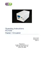 QLA HC1000 Operating Instructions Manual preview