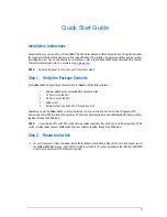 Preview for 3 page of Qlogic SANbox 5800V Series Quick Start Manual