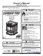 Quadra-Fire CLASSIC BAY 1200 Owner'S Manual preview