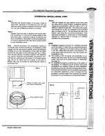 Preview for 21 page of Quadra-Fire COLUMBIA BAY Installation, Venting, Operation & Maintenance Manual