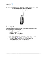 Qwest Actiontec M1000 Troubleshooting Manual preview