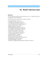 Preview for 181 page of Rabbit 2000 User Manual