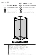 Preview for 1 page of Radaway Fuenta New KDJ Assembly Instructions Manual