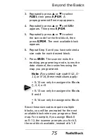 Preview for 75 page of Radio Shack PRO-528 User Manual