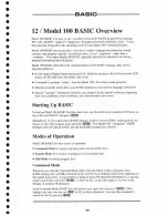 Preview for 105 page of Radio Shack TRS-80 Model 100 User Manual