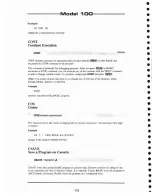 Preview for 138 page of Radio Shack TRS-80 Model 100 User Manual