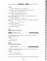 Preview for 172 page of Radio Shack TRS-80 Model 100 User Manual