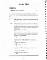 Preview for 176 page of Radio Shack TRS-80 Model 100 User Manual