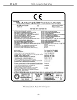 Preview for 12 page of RAIS Q-TEE Instructions For Installation, Use And Maintenance Manual