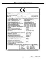 Preview for 2 page of RAIS VISIO 1 Instructions For Installation, Use And Maintenance Manual