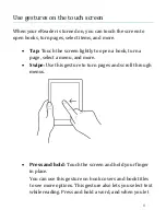 Preview for 8 page of Rakuten Kobo Nia User Manual