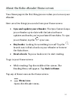 Preview for 10 page of Rakuten Kobo Nia User Manual