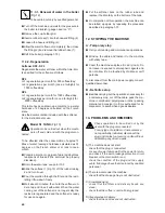 Preview for 24 page of Rancilio EPOCA E Use And Maintenance