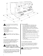 Preview for 8 page of Rancilio Epoca S Use And Maintenance Manual