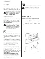 Preview for 9 page of Rancilio Epoca S Use And Maintenance Manual