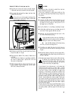 Preview for 58 page of Rancilio Epoca S Use And Maintenance Manual