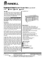 Randell 20042RF Specifications preview