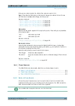 Preview for 316 page of R&S FSVA3000 Series User Manual