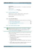 Preview for 463 page of R&S FSVA3000 Series User Manual