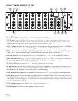 Preview for 2 page of Rane MLM 65 Operator'S Manual