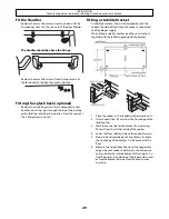 Preview for 29 page of Rangemaster Classic 110 Deluxe Duel Fuel Users Manual & Installation