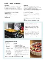 Preview for 2 page of Rangemaster Excel 110 G5 Induction User'S Manual & Installation Instructions