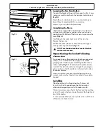 Preview for 31 page of Rangemaster Excel 110 G5 Induction User'S Manual & Installation Instructions